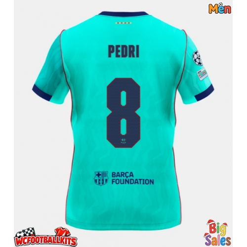 Barcelona Pedri Gonzalez #8 Replica Third Stadium Shirt 2026-27 Short Sleeve